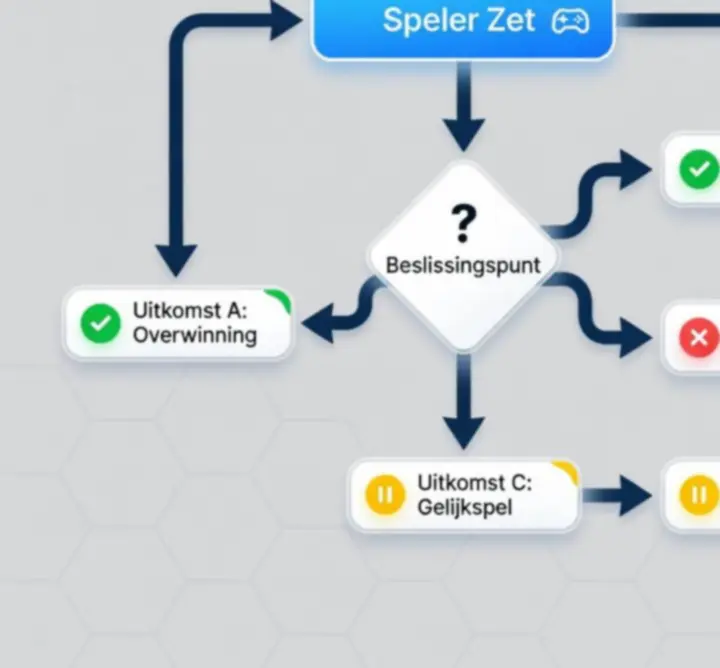 Diagram dat laat zien hoe verschillende spelmechanieken binnen SMARTPLAYTRACK met elkaar samenhangen.