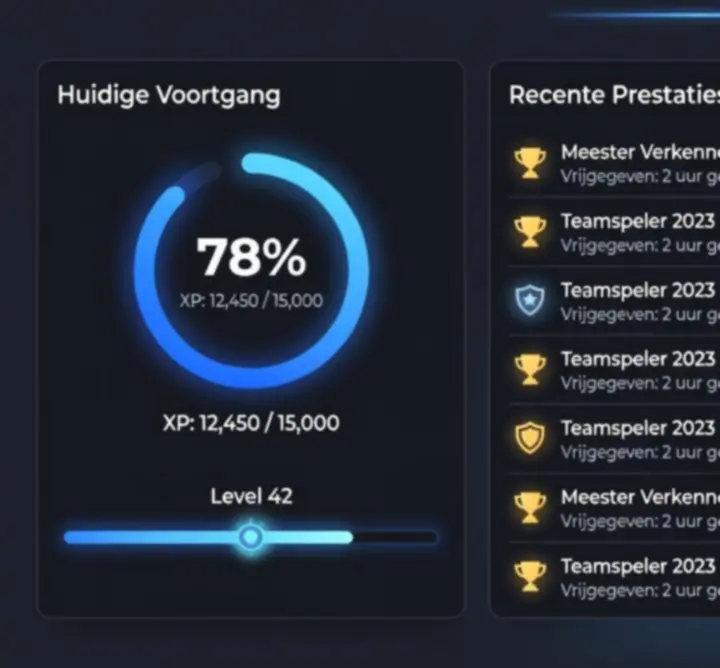 SMARTPLAYTRACK gameplay interface met duidelijke HUD en overzichtelijke informatiepanelen.